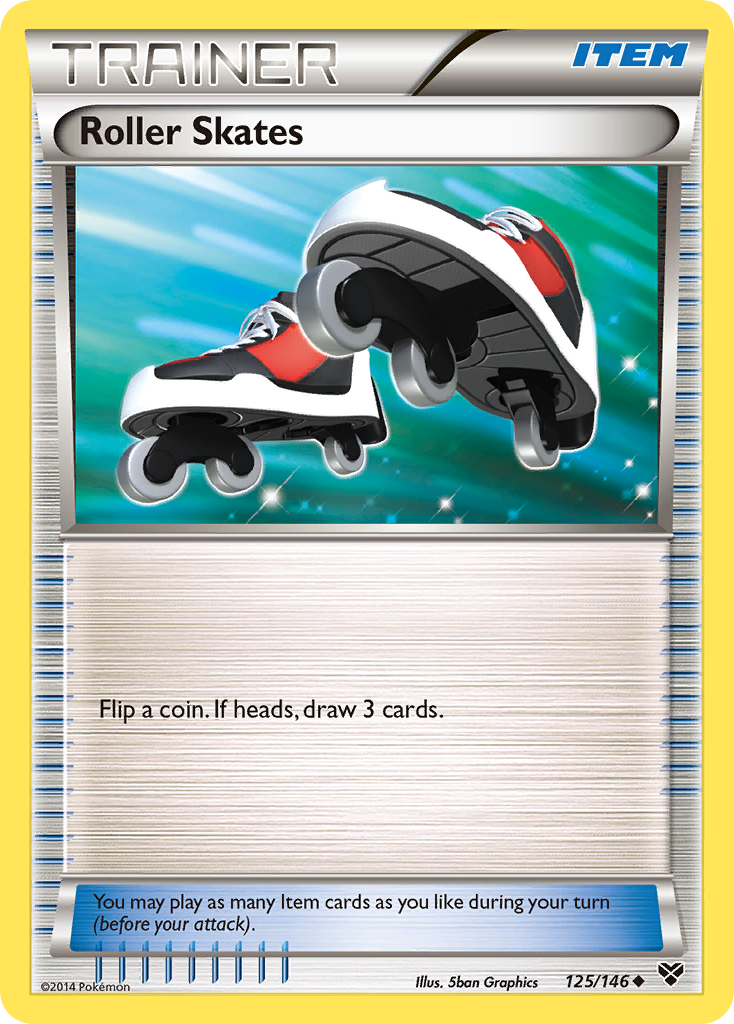 Roller Skates (125/146) [XY: Base Set] | Nerdhalla Games