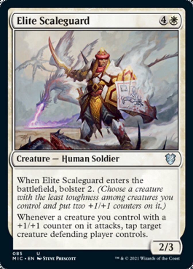 Elite Scaleguard [Innistrad: Midnight Hunt Commander] | Nerdhalla Games