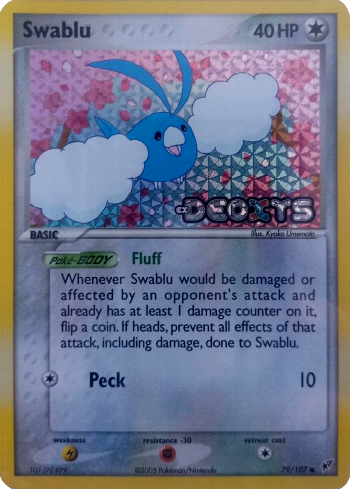 Swablu (79/107) (Stamped) [EX: Deoxys] | Nerdhalla Games