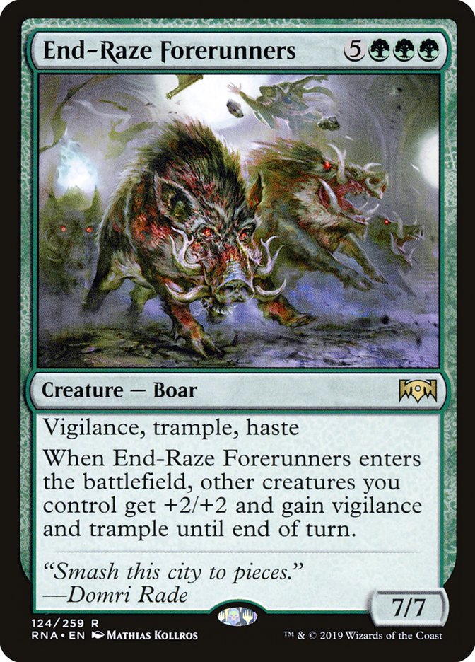 End-Raze Forerunners [Ravnica Allegiance] | Nerdhalla Games