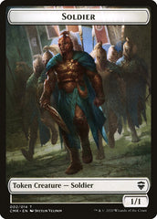 Elephant // Soldier Token [Commander Legends Tokens] | Nerdhalla Games