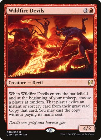 Wildfire Devils [Commander 2019] | Nerdhalla Games