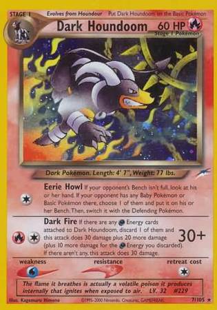 Dark Houndoom (7/105) [Neo Destiny Unlimited] | Nerdhalla Games