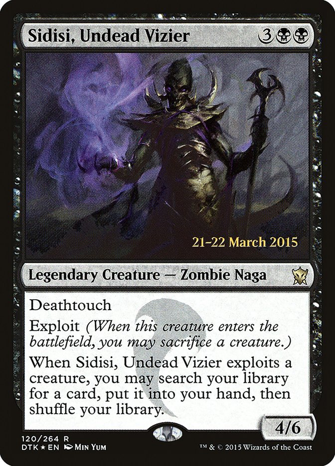 Sidisi, Undead Vizier  [Dragons of Tarkir Prerelease Promos] | Nerdhalla Games