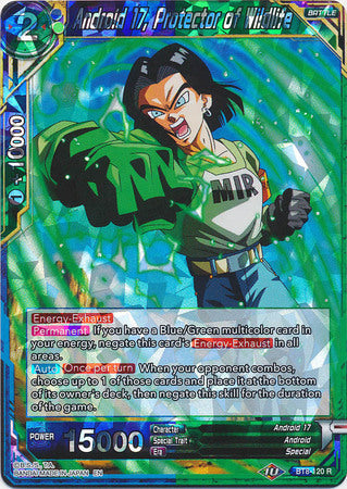 Android 17, Protector of Wildlife [BT8-120] | Nerdhalla Games