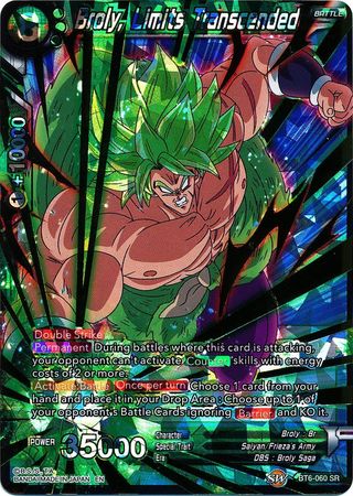 Broly, Limits Transcended [BT6-060] | Nerdhalla Games