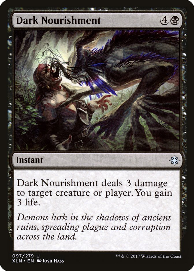 Dark Nourishment [Ixalan] | Nerdhalla Games