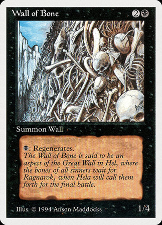 Wall of Bone [Summer Magic / Edgar] | Nerdhalla Games