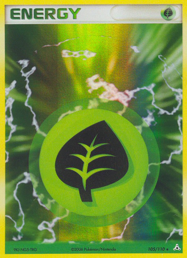 Grass Energy (105/110) [EX: Holon Phantoms] | Nerdhalla Games