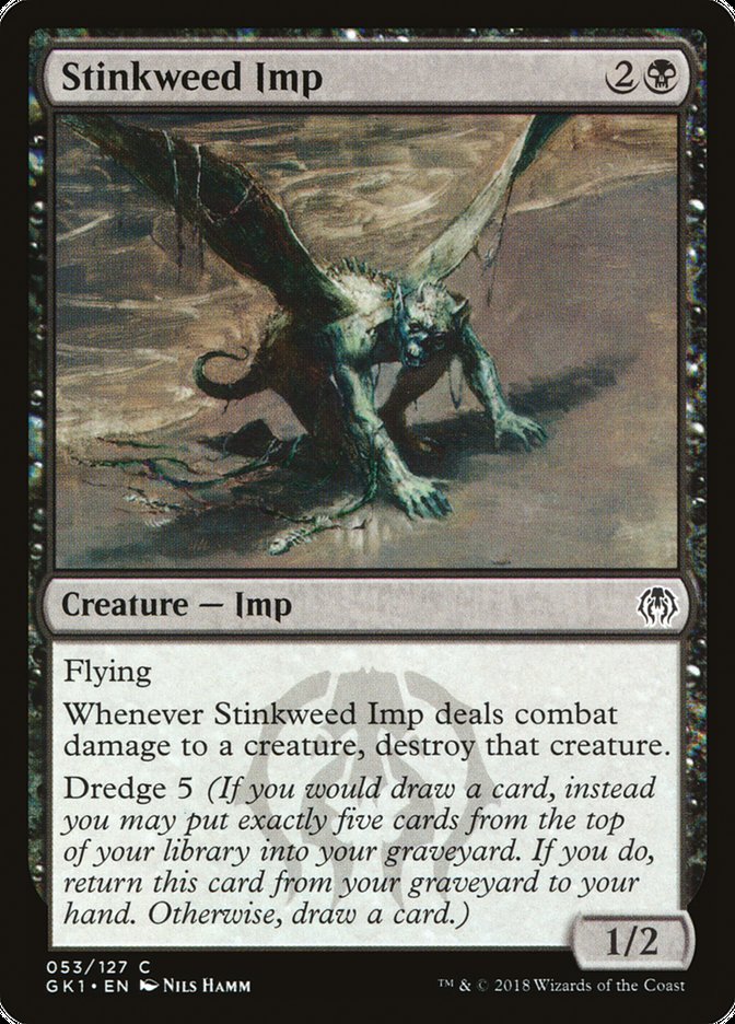 Stinkweed Imp [Guilds of Ravnica Guild Kit] | Nerdhalla Games