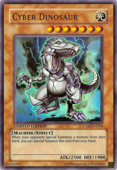 Cyber Dinosaur [JUMP-EN024] Ultra Rare | Nerdhalla Games