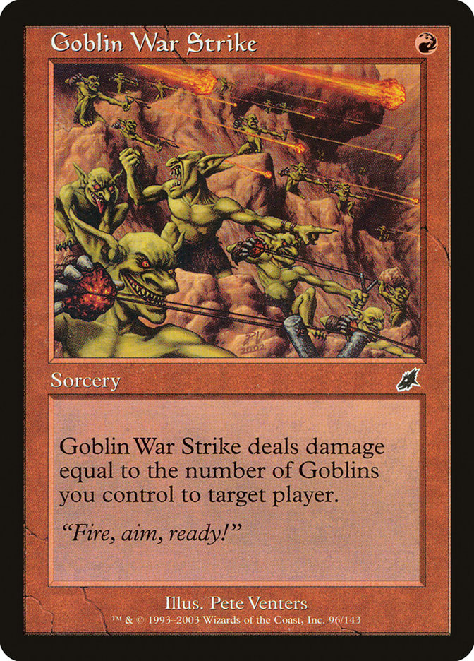 Goblin War Strike [Scourge] | Nerdhalla Games