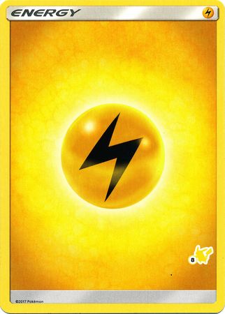 Lightning Energy (Pikachu Stamp #8) [Battle Academy 2020] | Nerdhalla Games