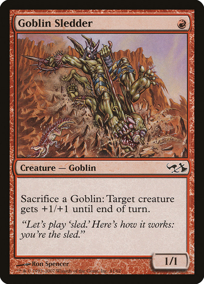 Goblin Sledder [Duel Decks: Elves vs. Goblins] | Nerdhalla Games