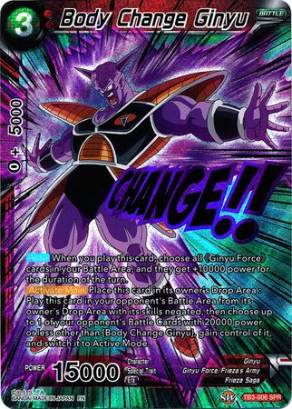 Body Change Ginyu (SPR) [TB3-006_SPR] | Nerdhalla Games