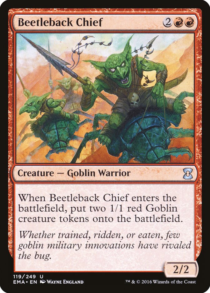 Beetleback Chief [Eternal Masters] | Nerdhalla Games