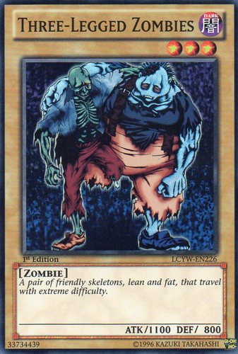 Three-Legged Zombies [LCYW-EN226] Super Rare | Nerdhalla Games