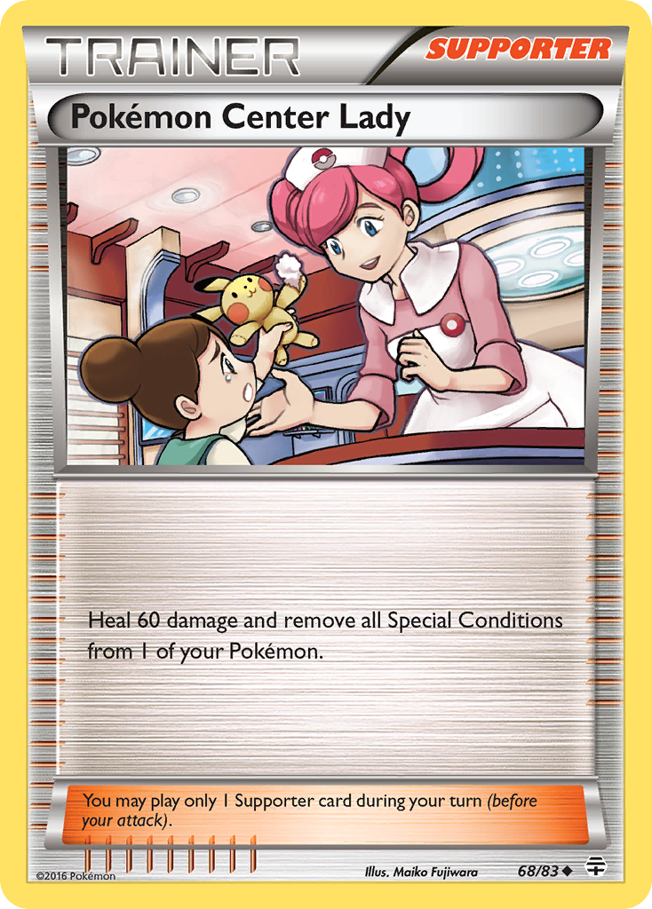 Pokemon Center Lady (68/83) [XY: Generations] | Nerdhalla Games