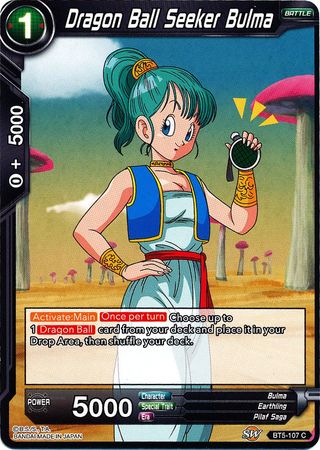 Dragon Ball Seeker Bulma (BT5-107) [Miraculous Revival] | Nerdhalla Games