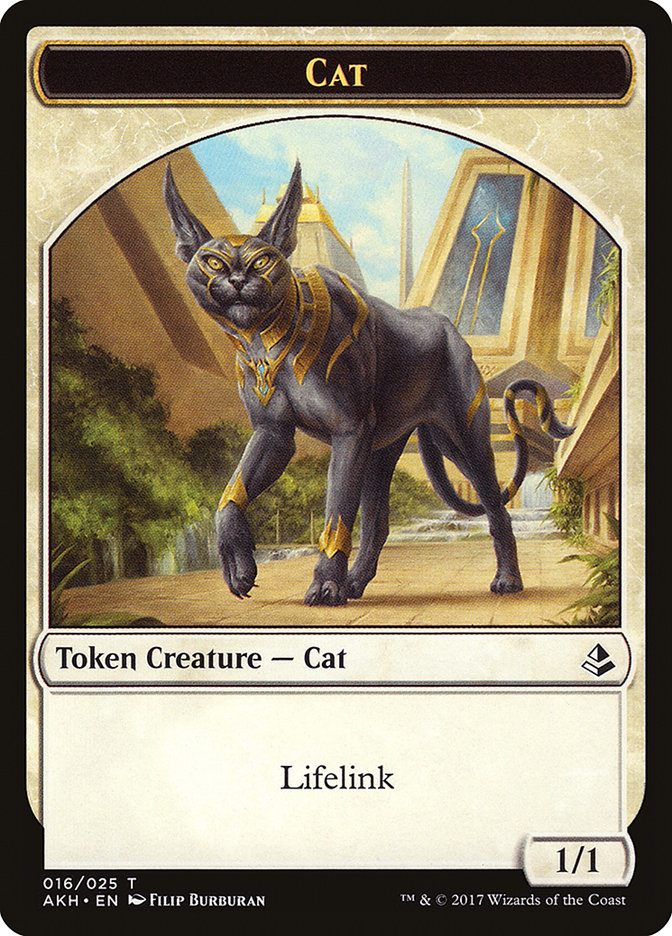 Cat [Amonkhet Tokens] | Nerdhalla Games