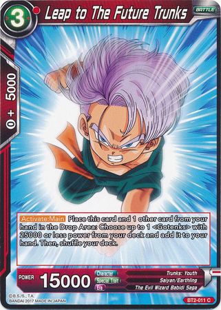 Leap to The Future Trunks [BT2-011] | Nerdhalla Games