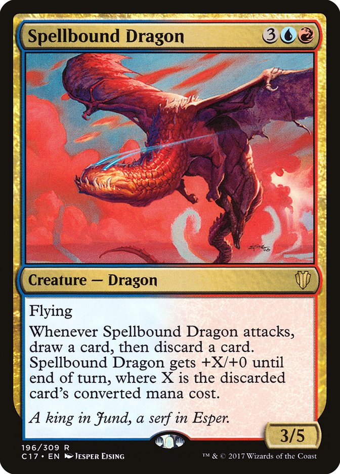 Spellbound Dragon [Commander 2017] | Nerdhalla Games