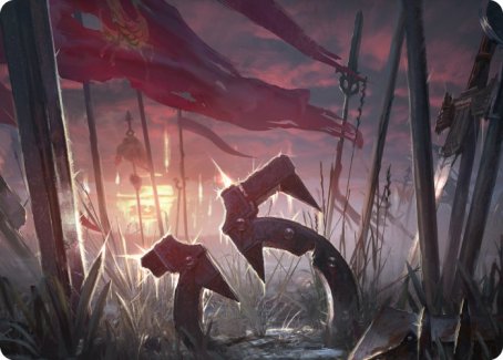 Field of Ruin Art Card [Innistrad: Midnight Hunt Art Series] | Nerdhalla Games