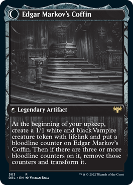 Edgar, Charmed Groom // Edgar Markov's Coffin [Innistrad: Double Feature] | Nerdhalla Games