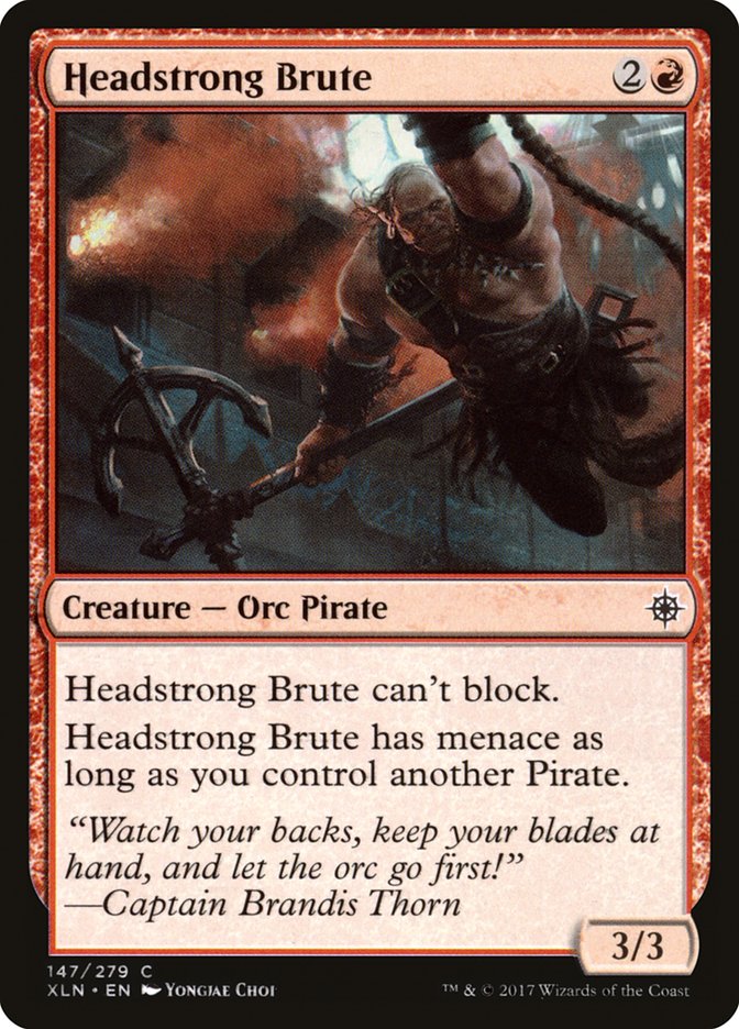 Headstrong Brute [Ixalan] | Nerdhalla Games