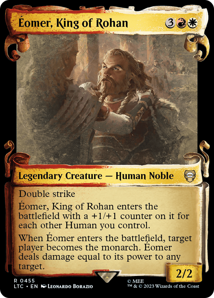 Eomer, King of Rohan [The Lord of the Rings: Tales of Middle-Earth Commander Showcase Scrolls] | Nerdhalla Games