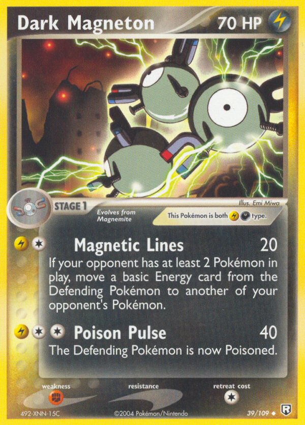 Dark Magneton (39/109) [EX: Team Rocket Returns] | Nerdhalla Games