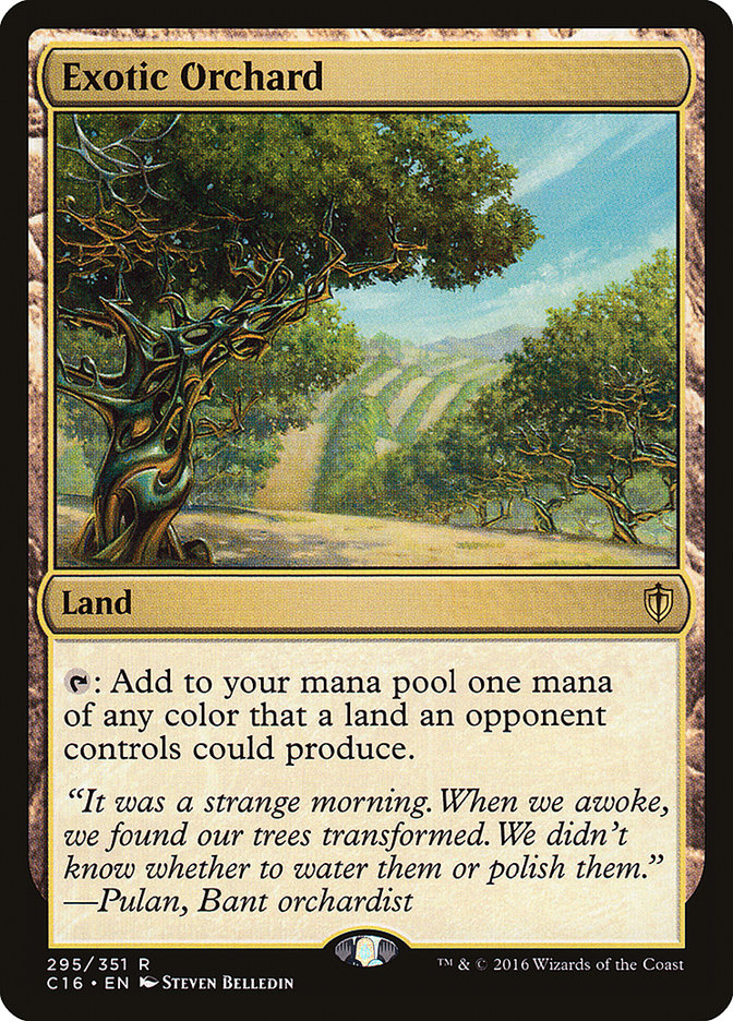 Exotic Orchard [Commander 2016] | Nerdhalla Games