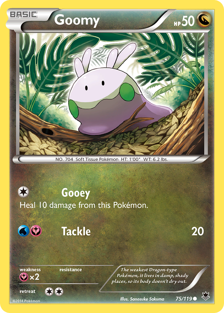 Goomy (75/119) [XY: Phantom Forces] | Nerdhalla Games