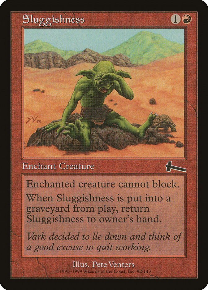 Sluggishness [Urza's Legacy] | Nerdhalla Games