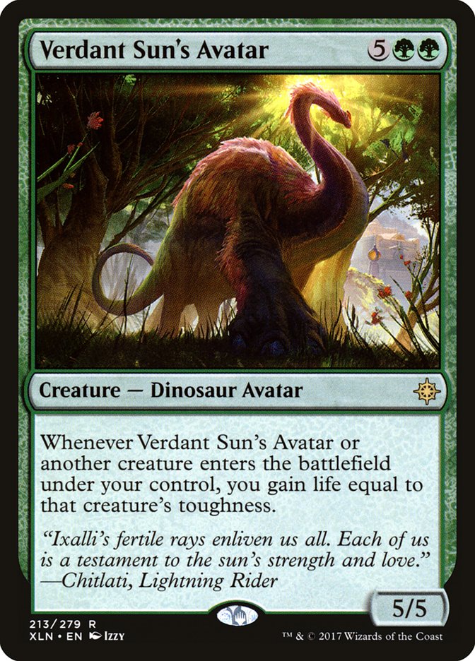 Verdant Sun's Avatar [Ixalan] | Nerdhalla Games