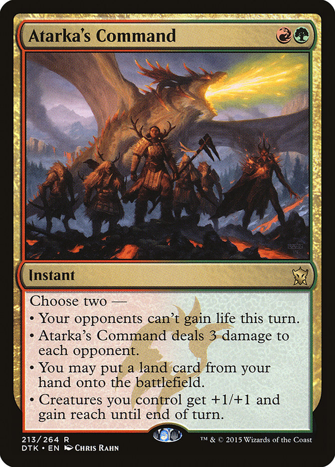 Atarka's Command [Dragons of Tarkir] | Nerdhalla Games