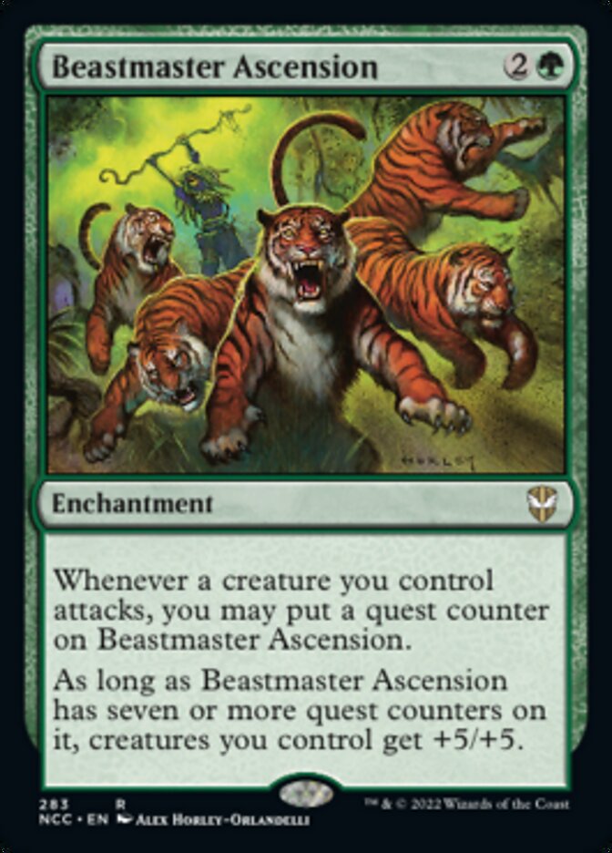 Beastmaster Ascension [Streets of New Capenna Commander] | Nerdhalla Games