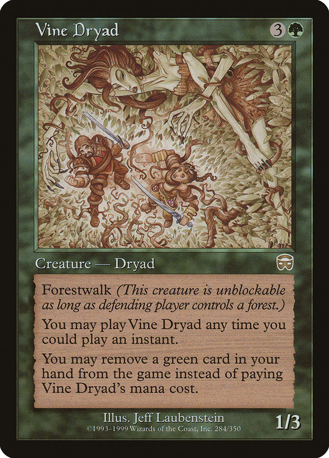 Vine Dryad [Mercadian Masques] | Nerdhalla Games