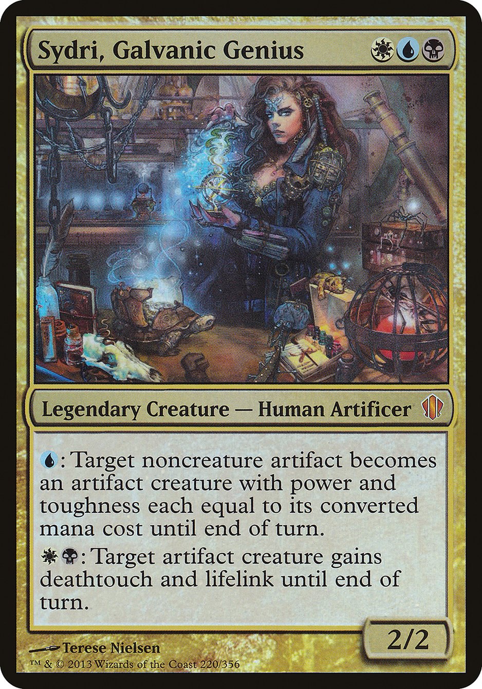 Sydri, Galvanic Genius (Oversized) [Commander 2013 Oversized] | Nerdhalla Games