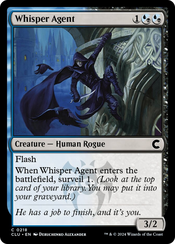 Whisper Agent [Ravnica: Clue Edition] | Nerdhalla Games