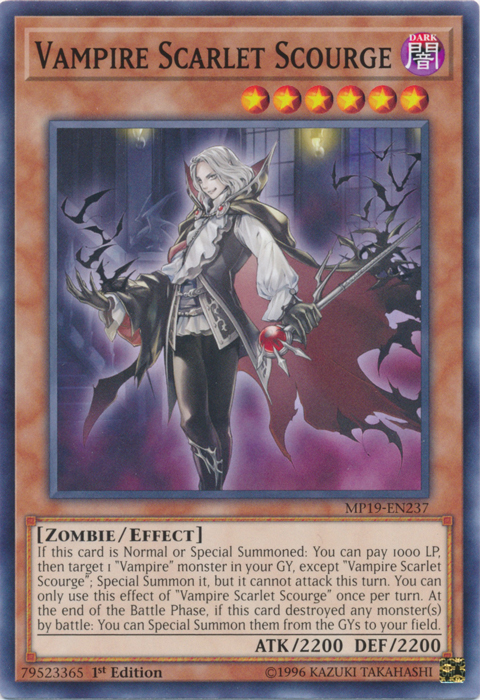 Vampire Scarlet Scourge [MP19-EN237] Common | Nerdhalla Games