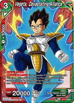 Vegeta, Devastating Alliance (BT14-144) [Cross Spirits] | Nerdhalla Games