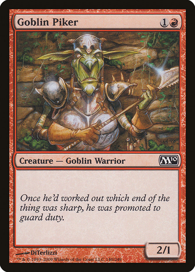 Goblin Piker [Magic 2010] | Nerdhalla Games