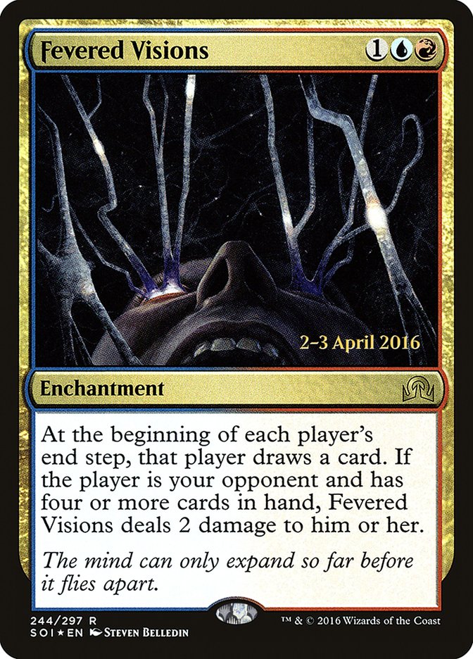 Fevered Visions [Shadows over Innistrad Prerelease Promos] | Nerdhalla Games