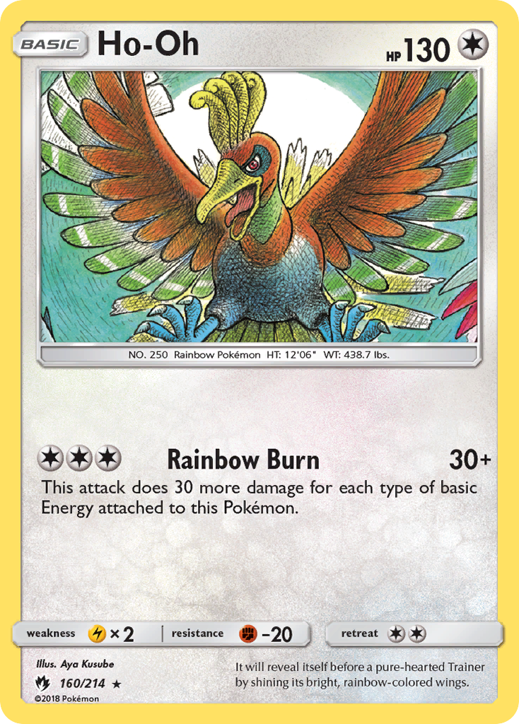 Ho-Oh (160/214) [Sun & Moon: Lost Thunder] | Nerdhalla Games