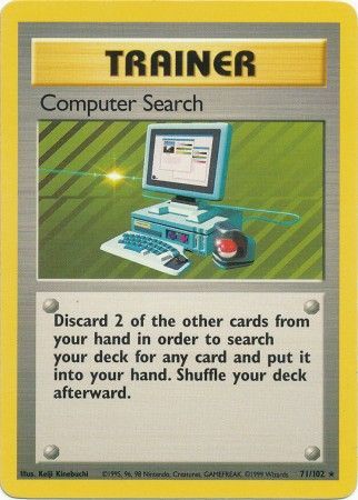 Computer Search (71/102) [Base Set Unlimited] | Nerdhalla Games