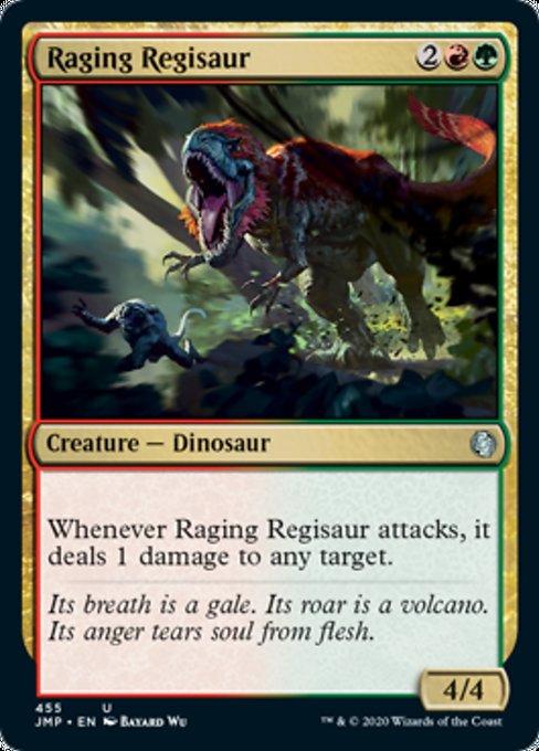 Raging Regisaur [Jumpstart] | Nerdhalla Games