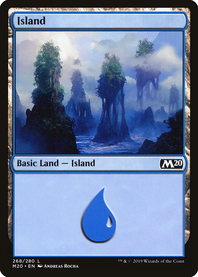 Island (#268) [Core Set 2020] | Nerdhalla Games