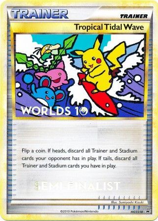 Tropical Tidal Wave (HGSS18) (Semi Finalist) [HeartGold & SoulSilver: Black Star Promos] | Nerdhalla Games