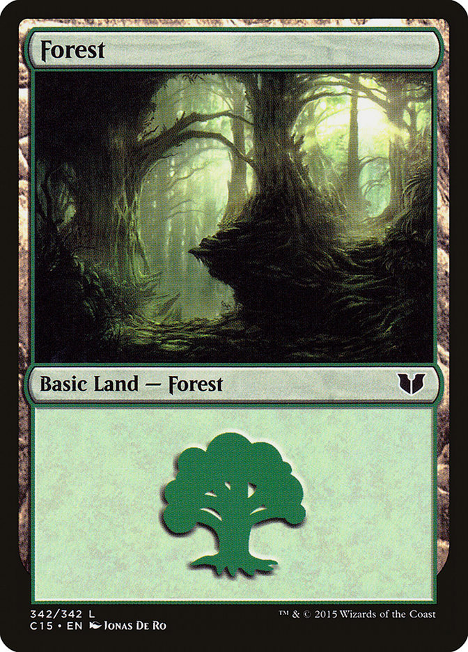 Forest (342) [Commander 2015] | Nerdhalla Games